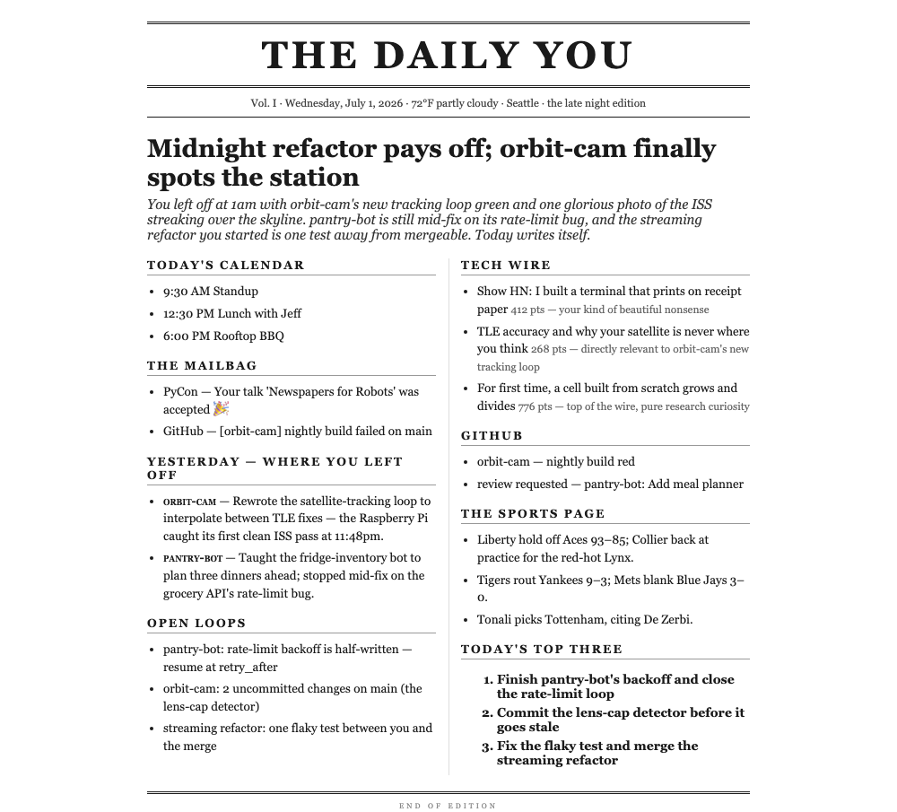 The print edition
